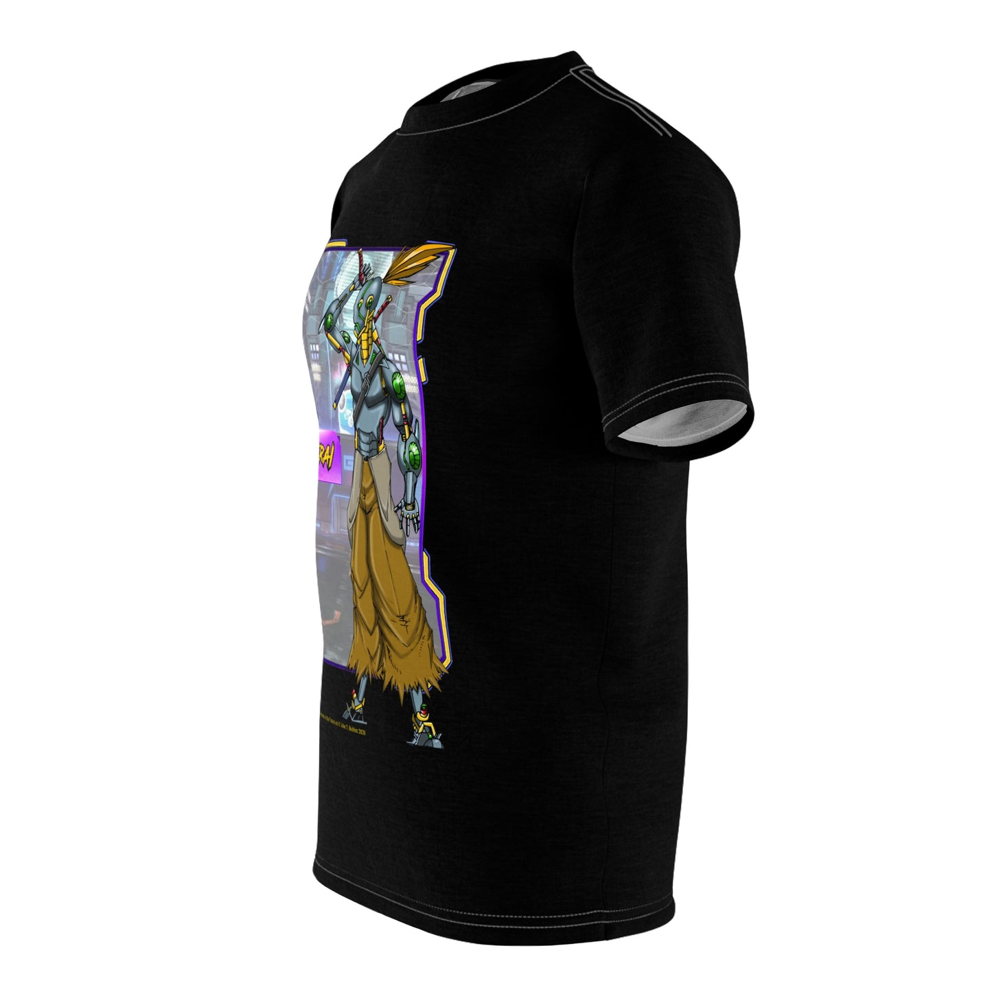 Cyberai: Footprints of the Future Unisex Cut & Sew Tee (AOP)
