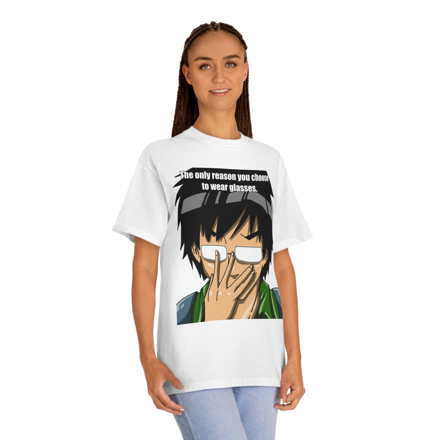 Anime Glasses Unisex Classic Tee