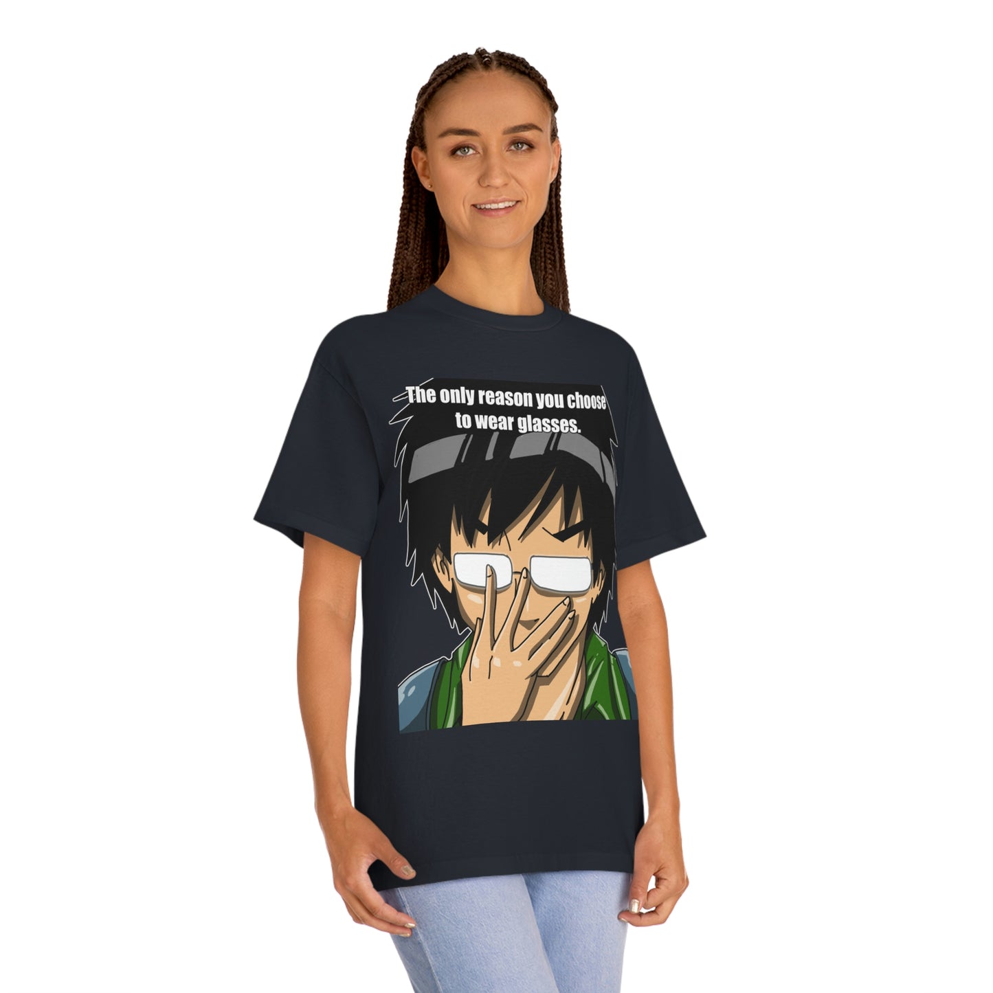 Anime Glasses Unisex Classic Tee